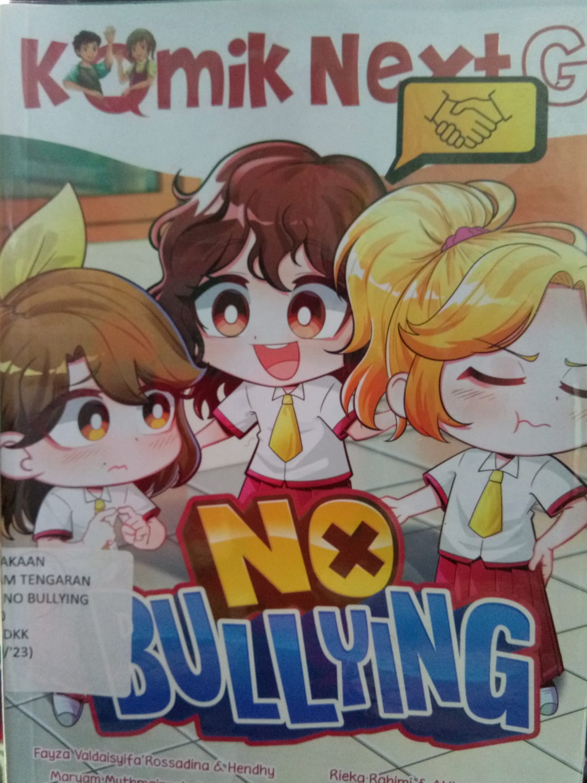 Sampul buku KOMIK NEXT G : NO BULLYING (4) 10 /'23