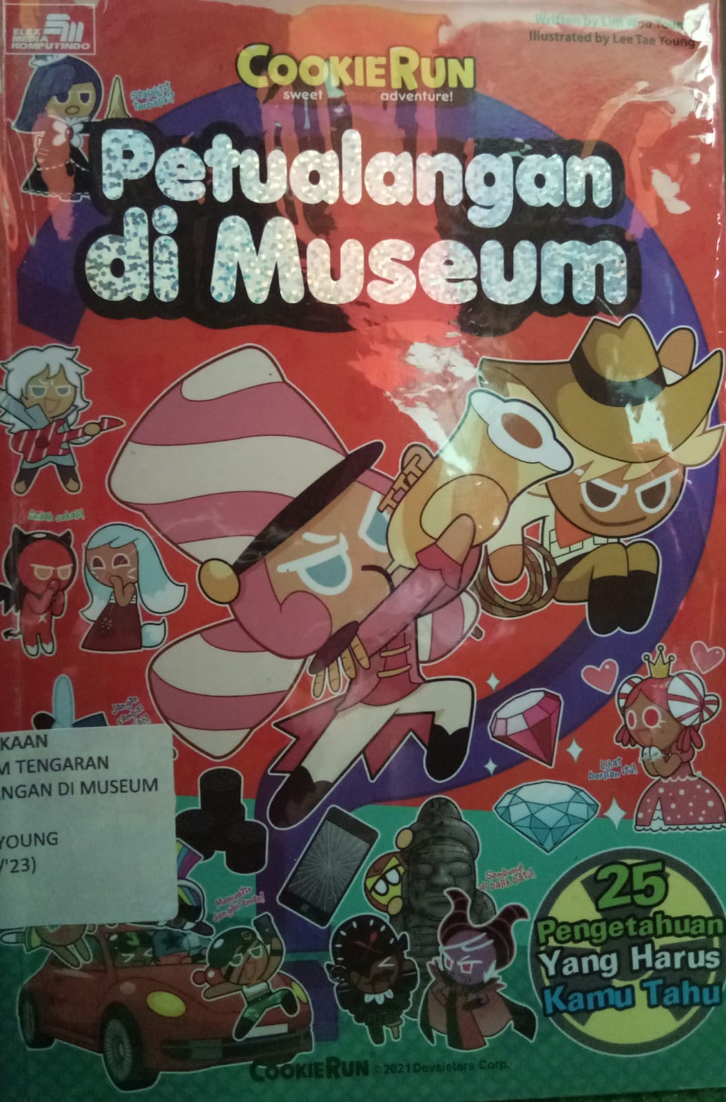 Sampul buku COOKIE RUN : PETUALANGAN DI MUSEUM