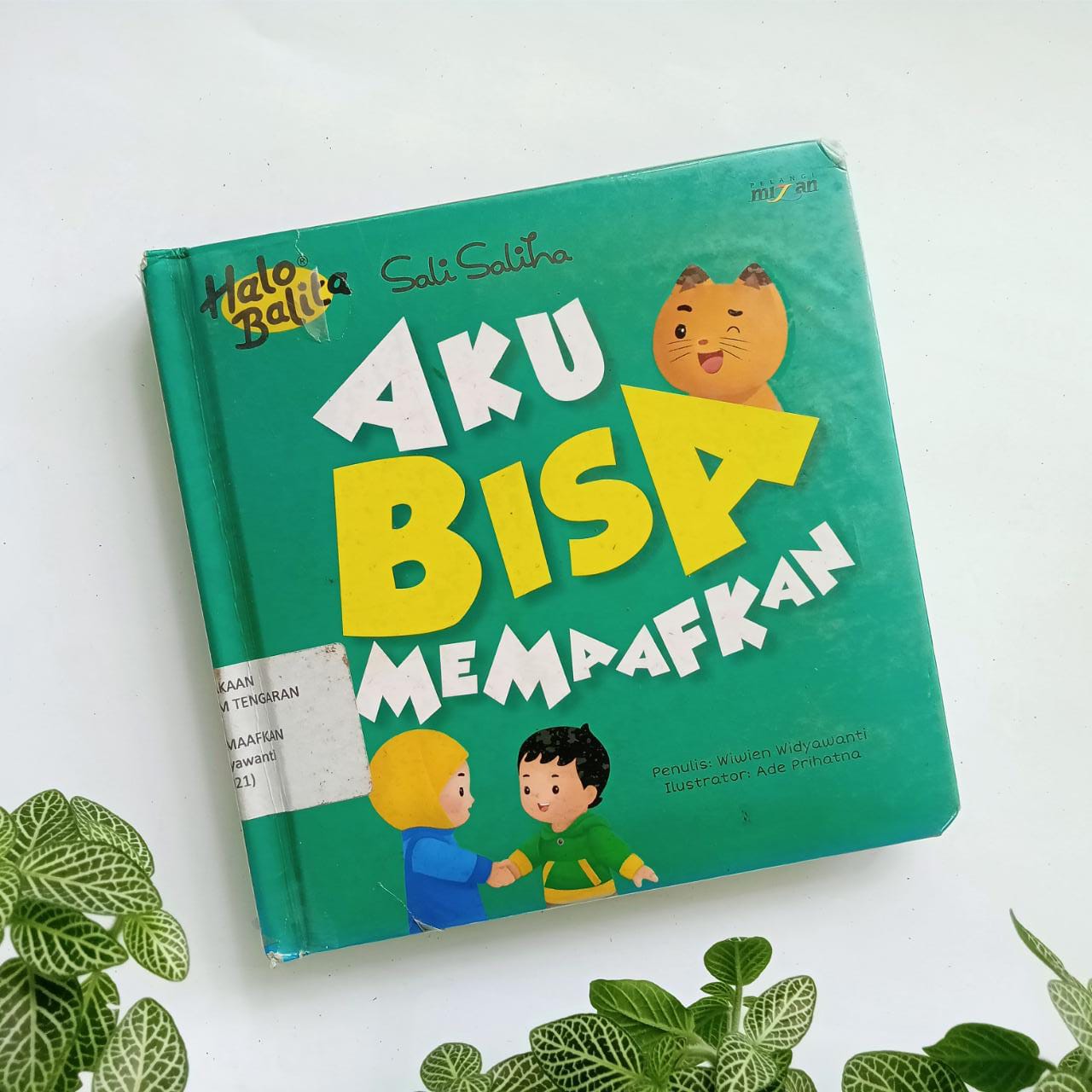 Sampul buku HALO BALITA SALI  SALIHA: AKU BISA MEMAAFKAN  ( BOARD BOOK)