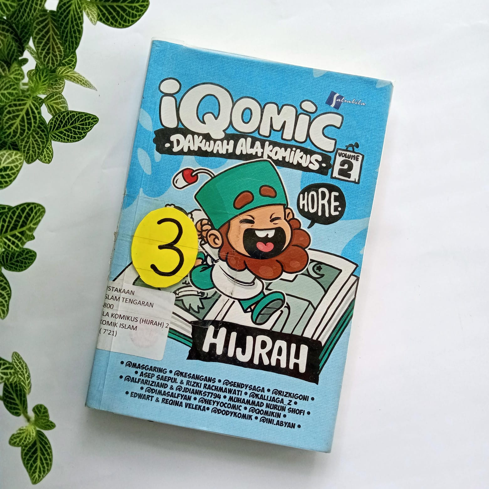 Sampul buku IQOMIC VOLUME 2 HIJRAH (3)