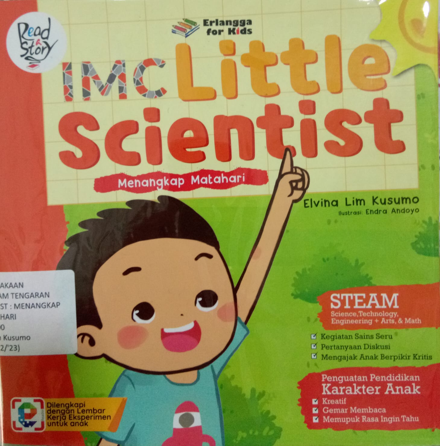 Sampul buku IMC LITTLE SCIENTIST : MENANGKAP MATAHARI