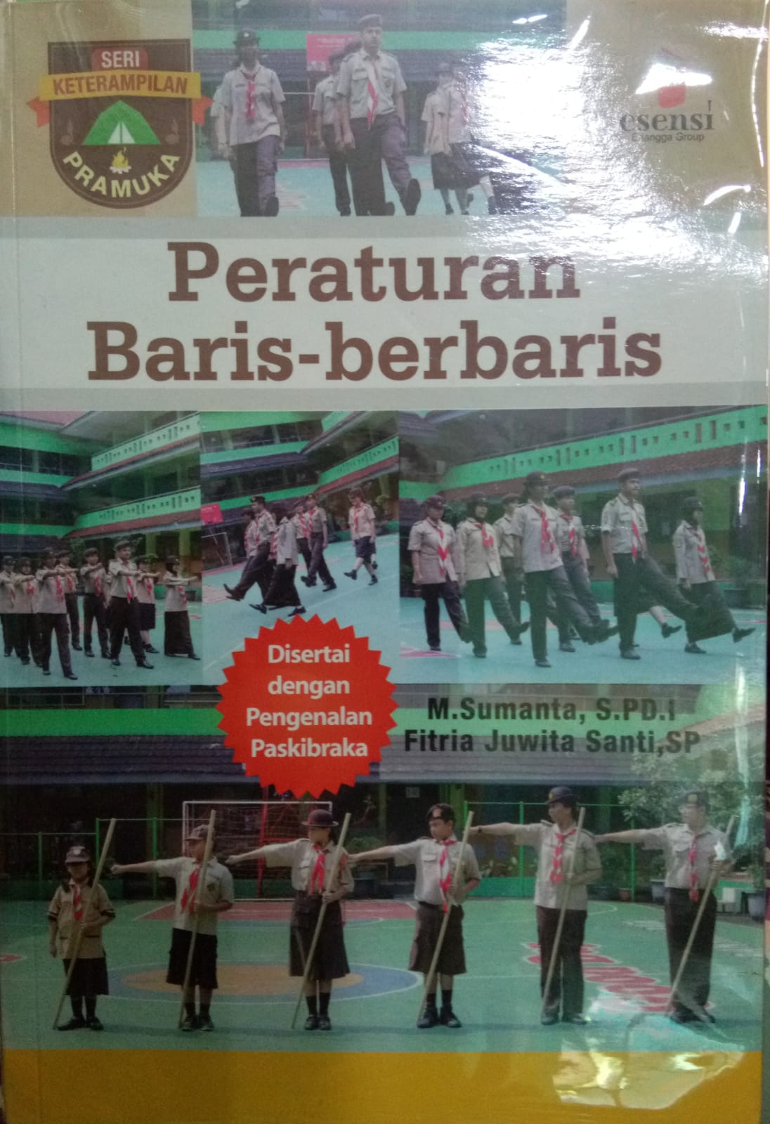 Sampul buku Seri Ketrampilan Pramuka : Peraturan Baris-berbaris