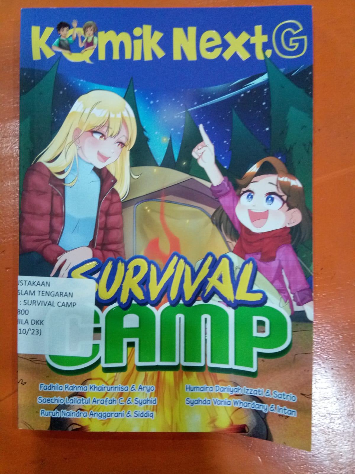 Sampul buku KOMIK NEXT G : SURVIVAL CAMP (20) 10/'23