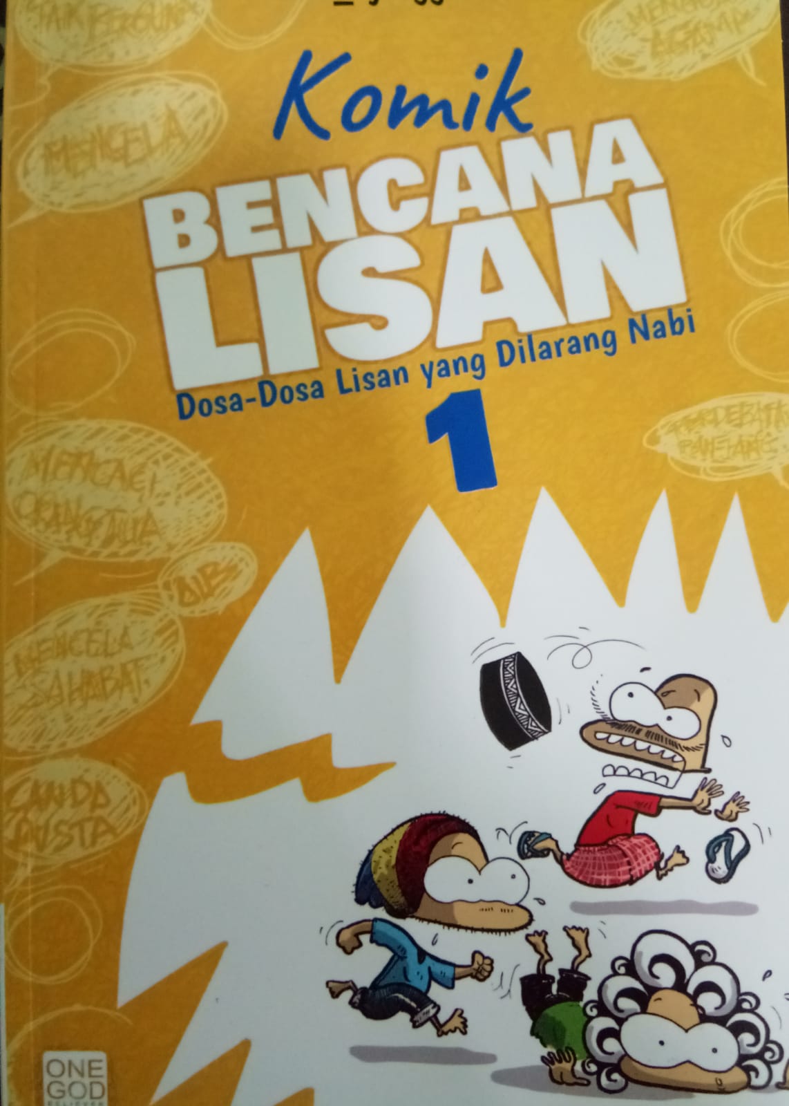 Sampul buku KOMIK : BENCANA LISAN 1