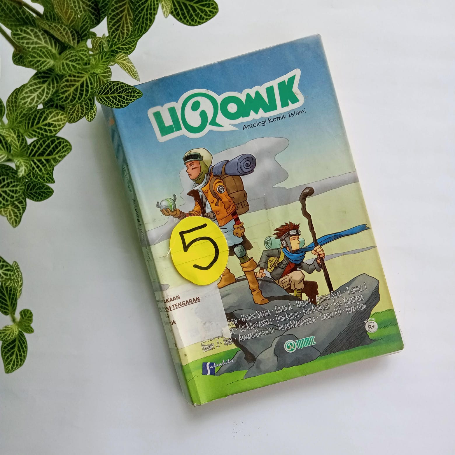 Sampul buku LIQOMIK ANTOLOGI KOMIK ISLAMI (5)