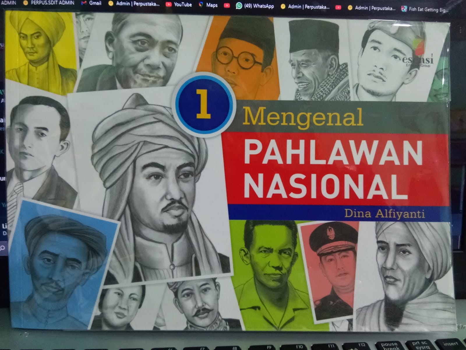Sampul buku MENGENAL PAHLAWAN NASIONAL V.1