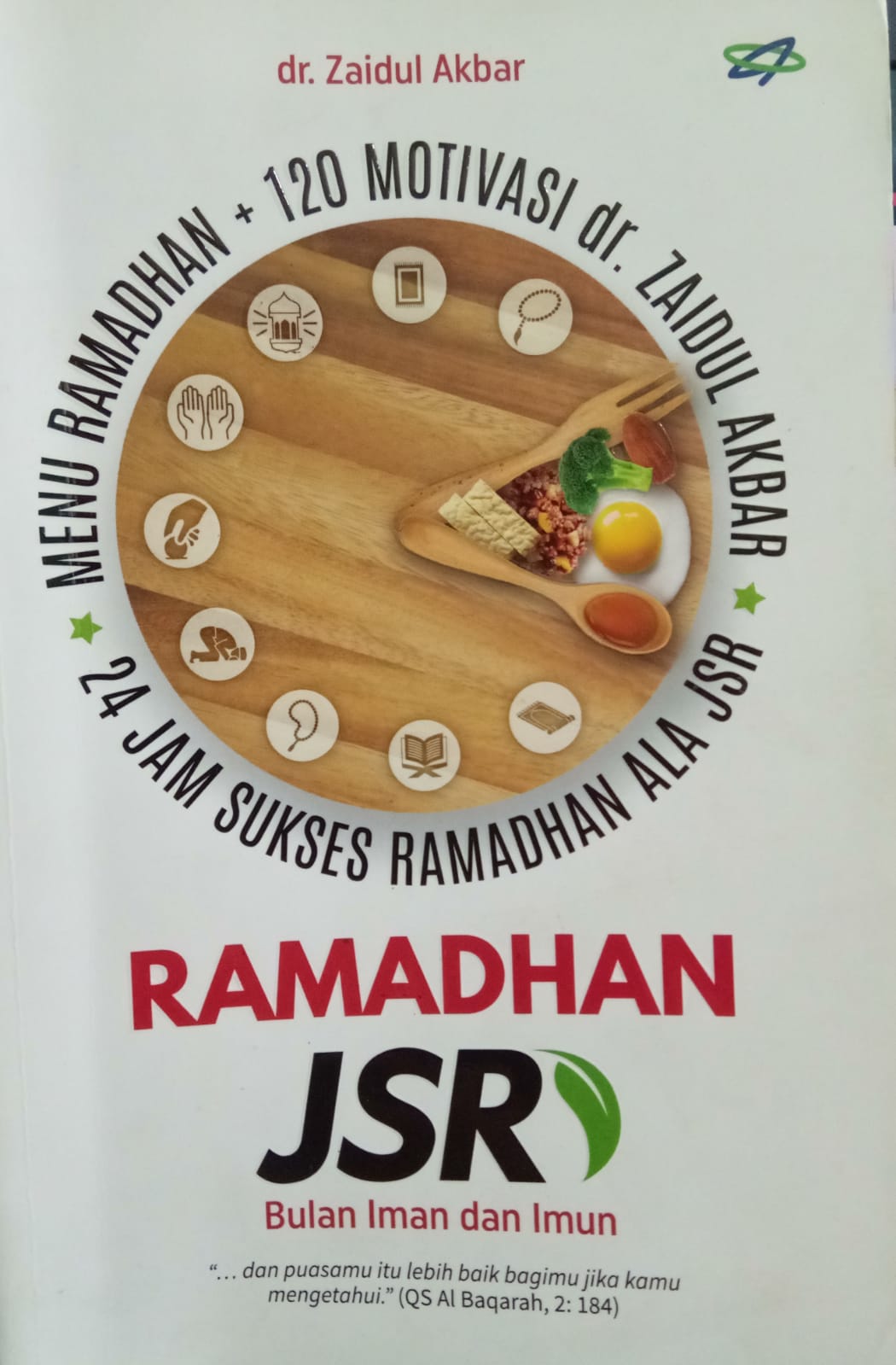 Sampul buku MENU RAMADHAN + 120 MOTOVASI dr. ZAIDUL AKBAR