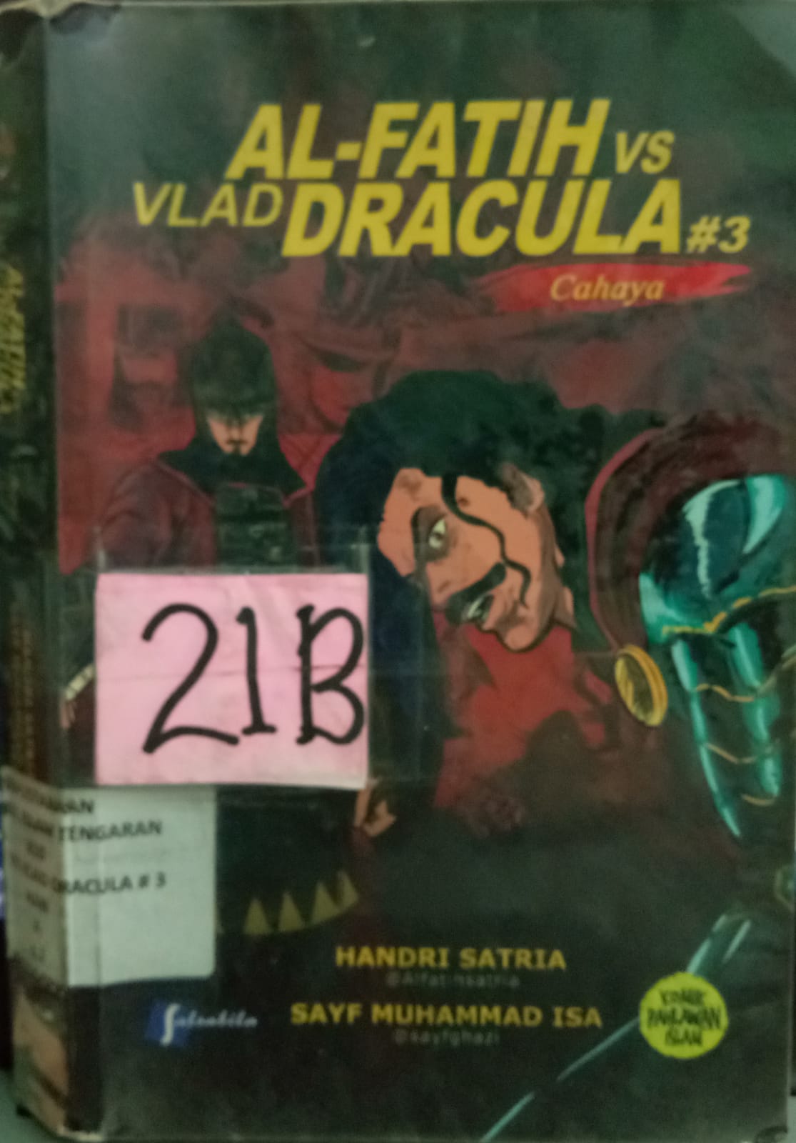 Sampul buku KOMIK : AL -FATIH VS VLAD DRACULA  JILID 3   CAHAYA (21 B)