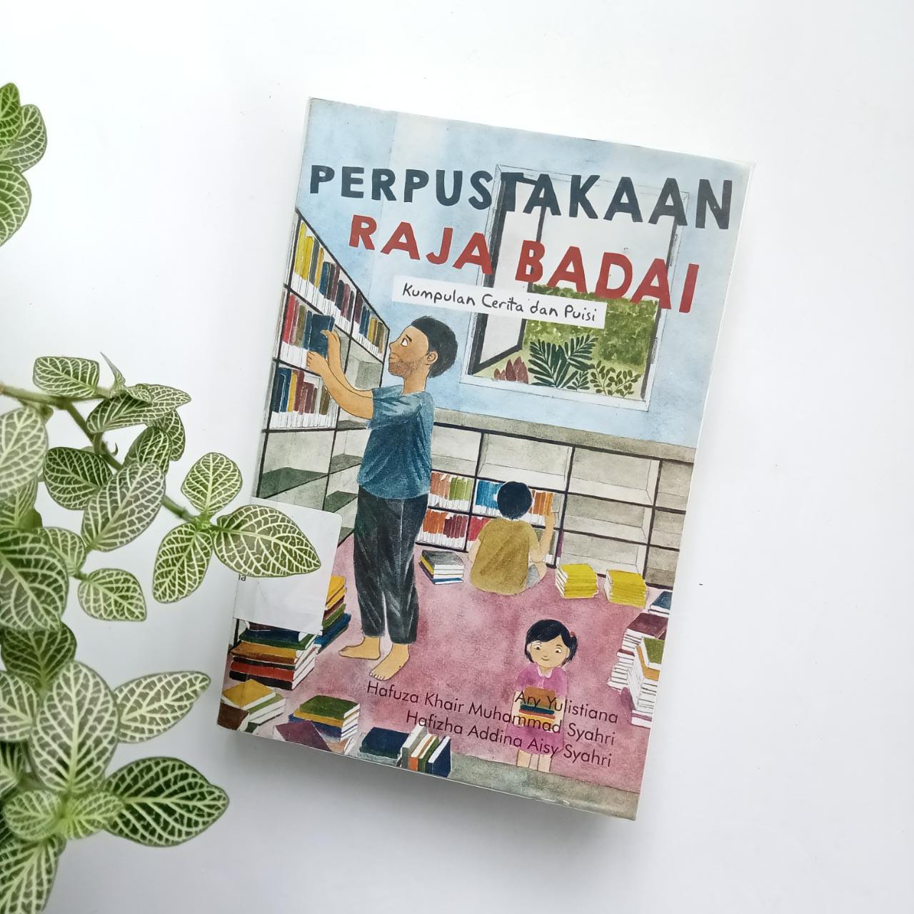 Sampul buku PERPUSTAKAAN RAJA BADAI,KUMPULAN CERITA & PUISI