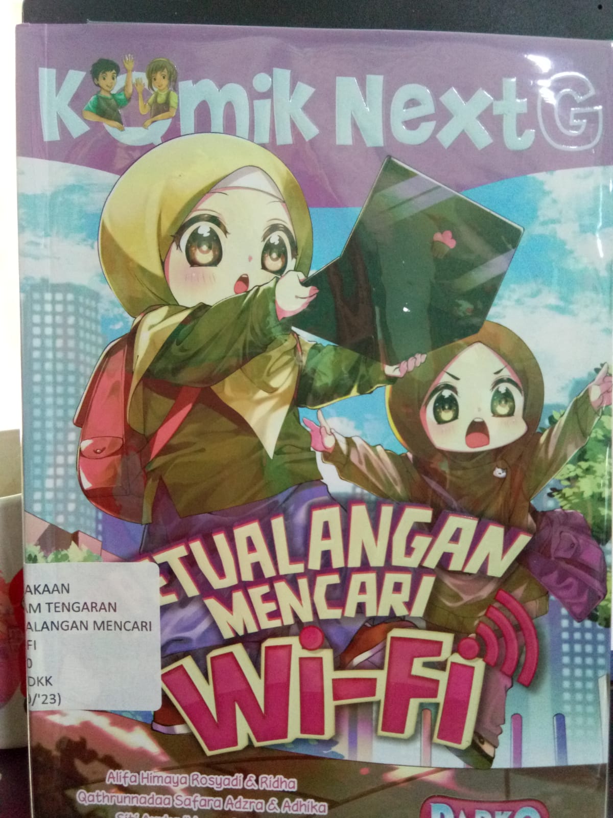 Sampul buku KOMIK NEXT G : PETUALANGAN MENCARI WI-FI