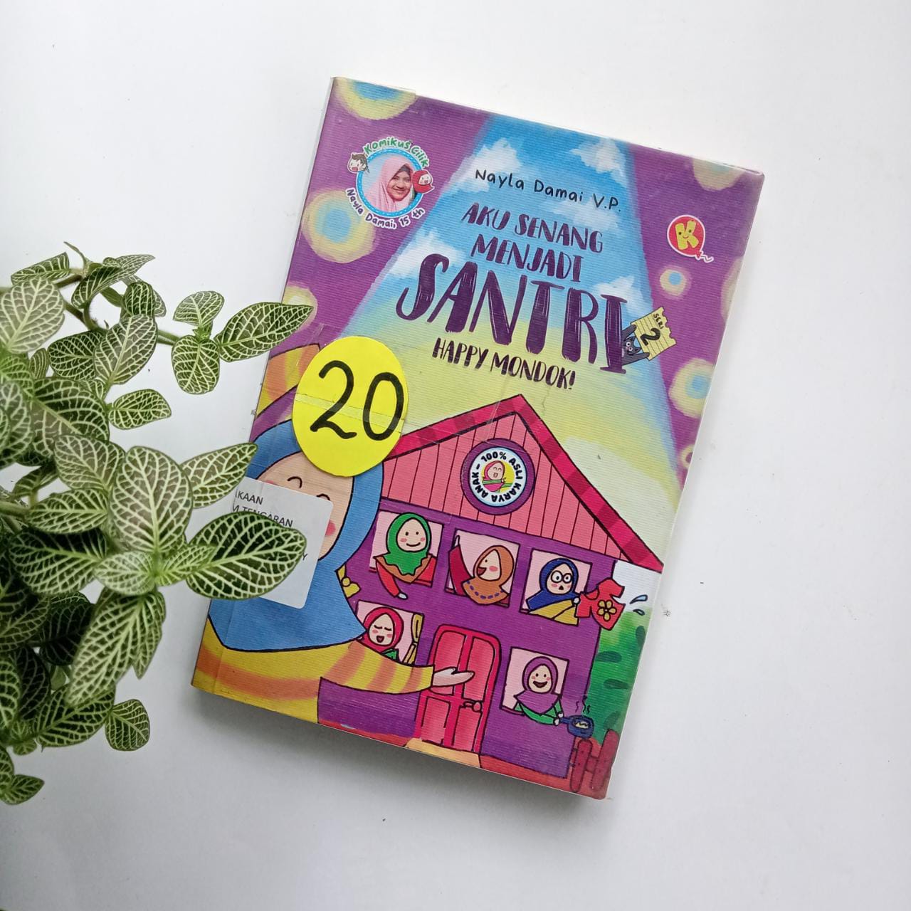 Sampul buku AKU SENANG MENJADI SANTRI HAPPY MONDOK!