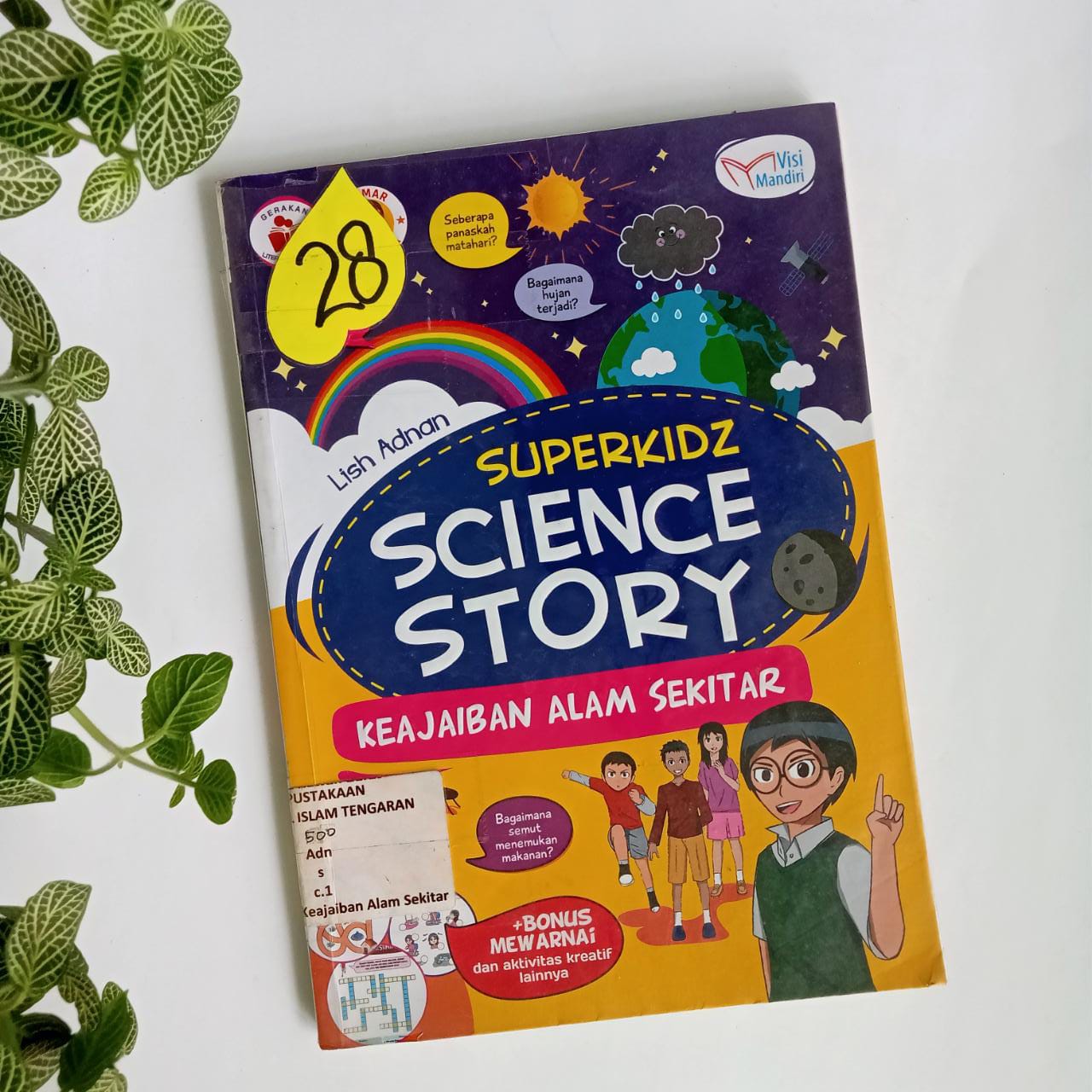Sampul buku SUPERKIDZ SCIENCE STORY : KEAJAIBAN ALAM SEKITAR ( 28 )