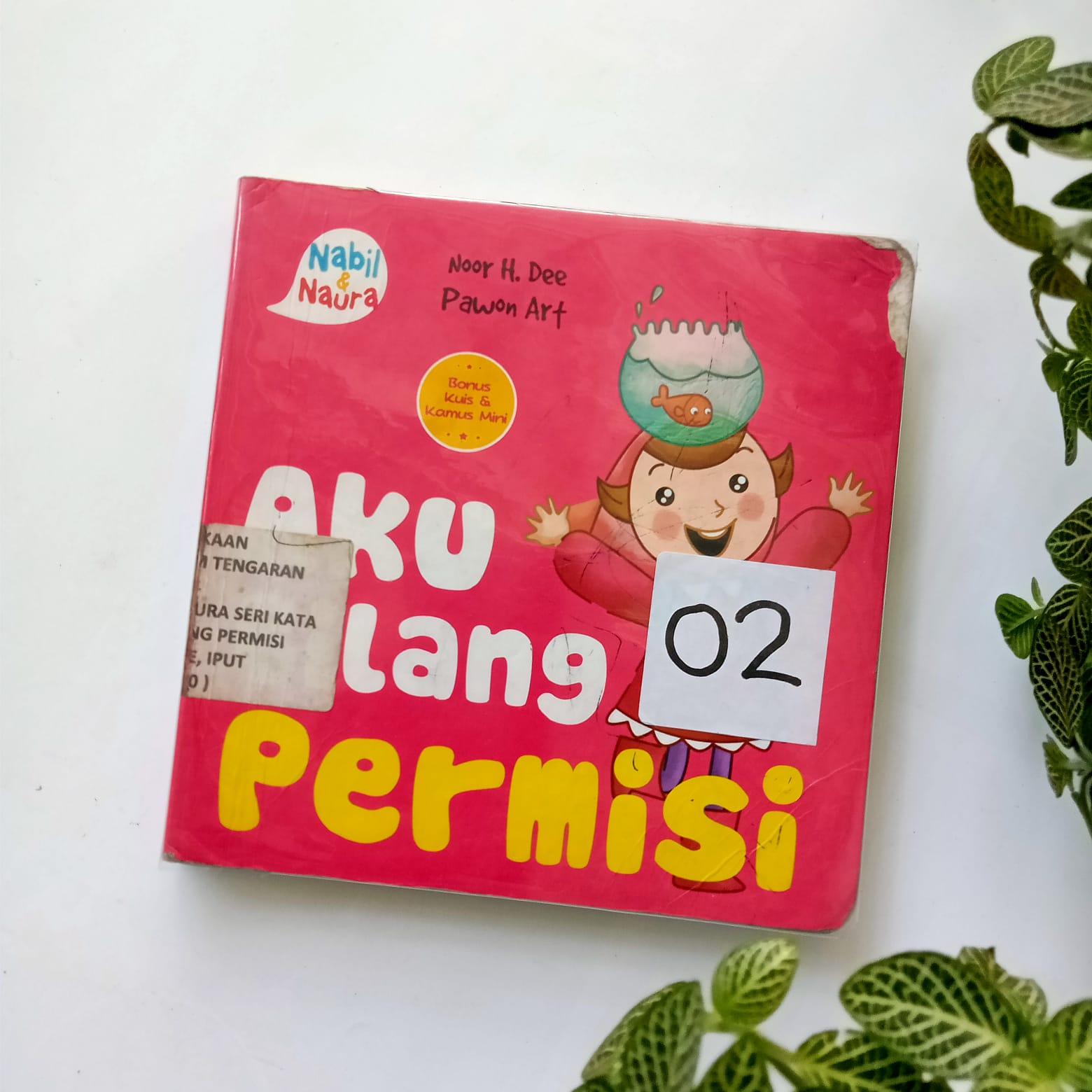 Sampul buku NABIL & NAURA : AKU BILANG PERMISI 01