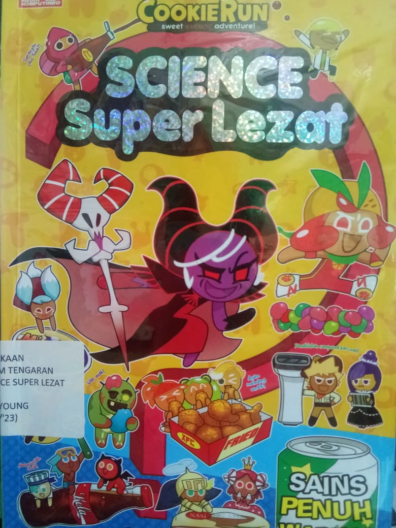 Sampul buku COOKIE RUN : SCIENCE SUPER LEZAT