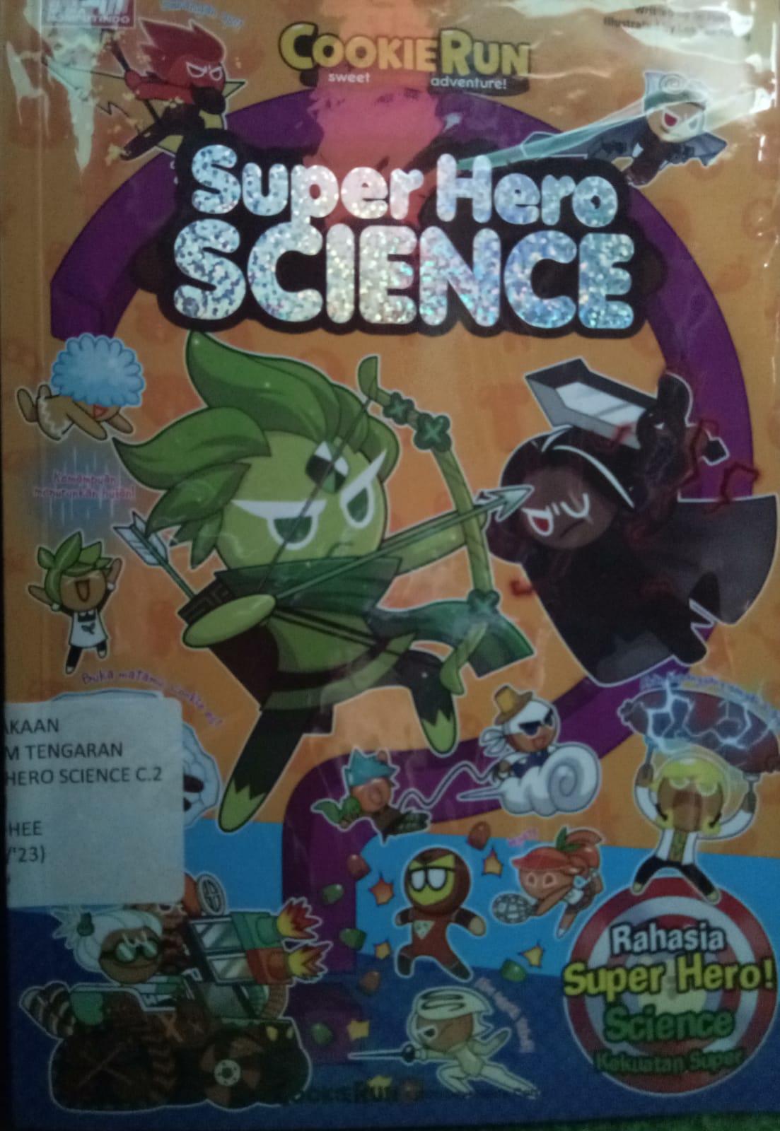 Sampul buku COOKIE RUN : SUPER HERO SCIENCE (C.2)