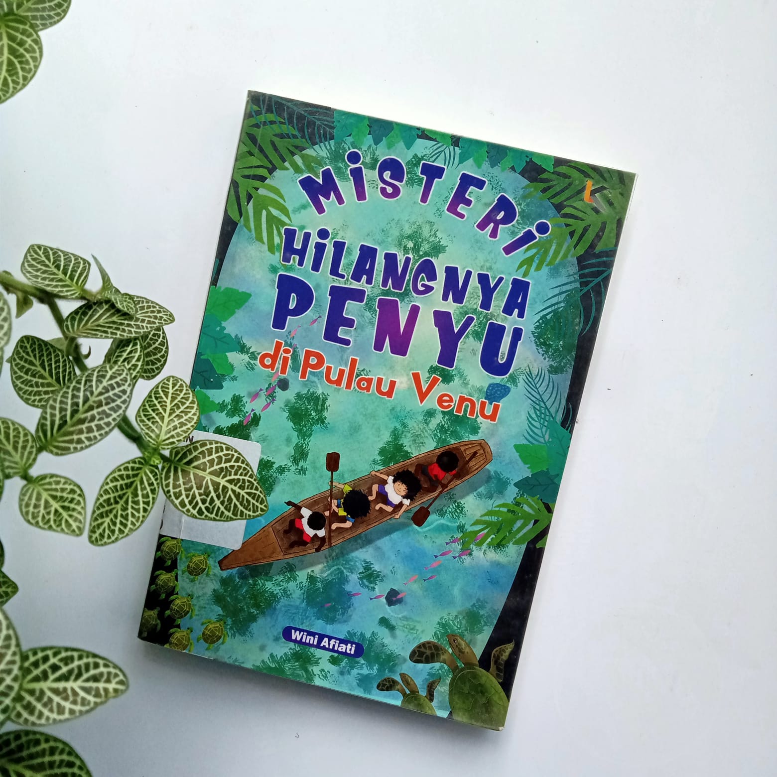 Sampul buku MISTERI HILANGNYA PENYU DDI PULAU VENU