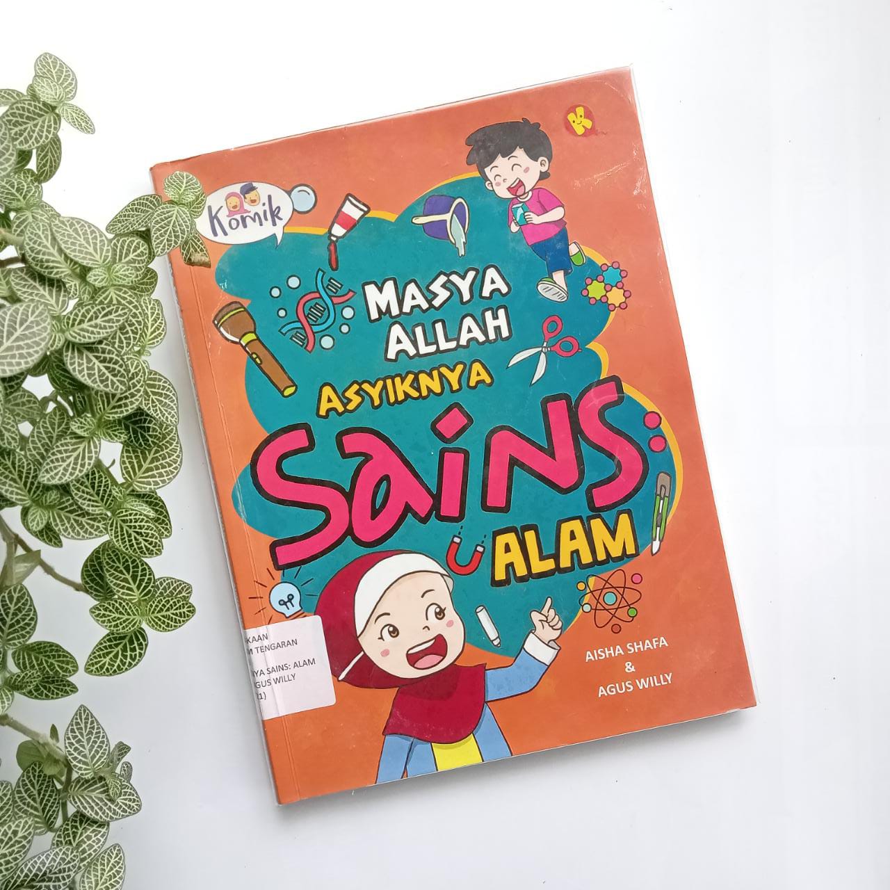 Sampul buku MASYA ALLAH ASYIKNYA SAINS ALAM