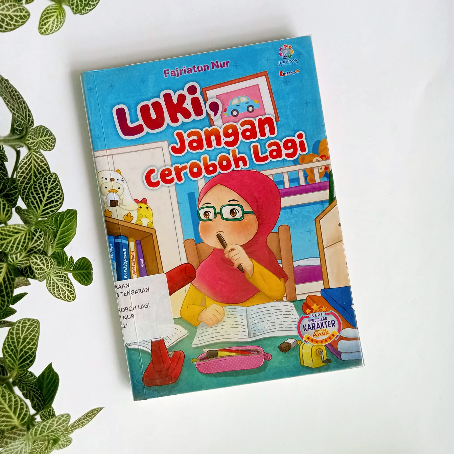 Sampul buku LUKI JANGAN CEROBOH LAGI