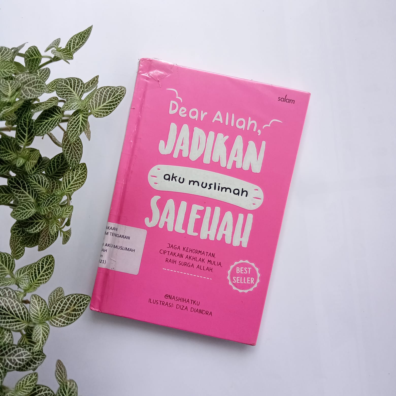 Sampul buku DEAR ALLAH,JADIKAN AKU MUSLIMAH SALEHAH