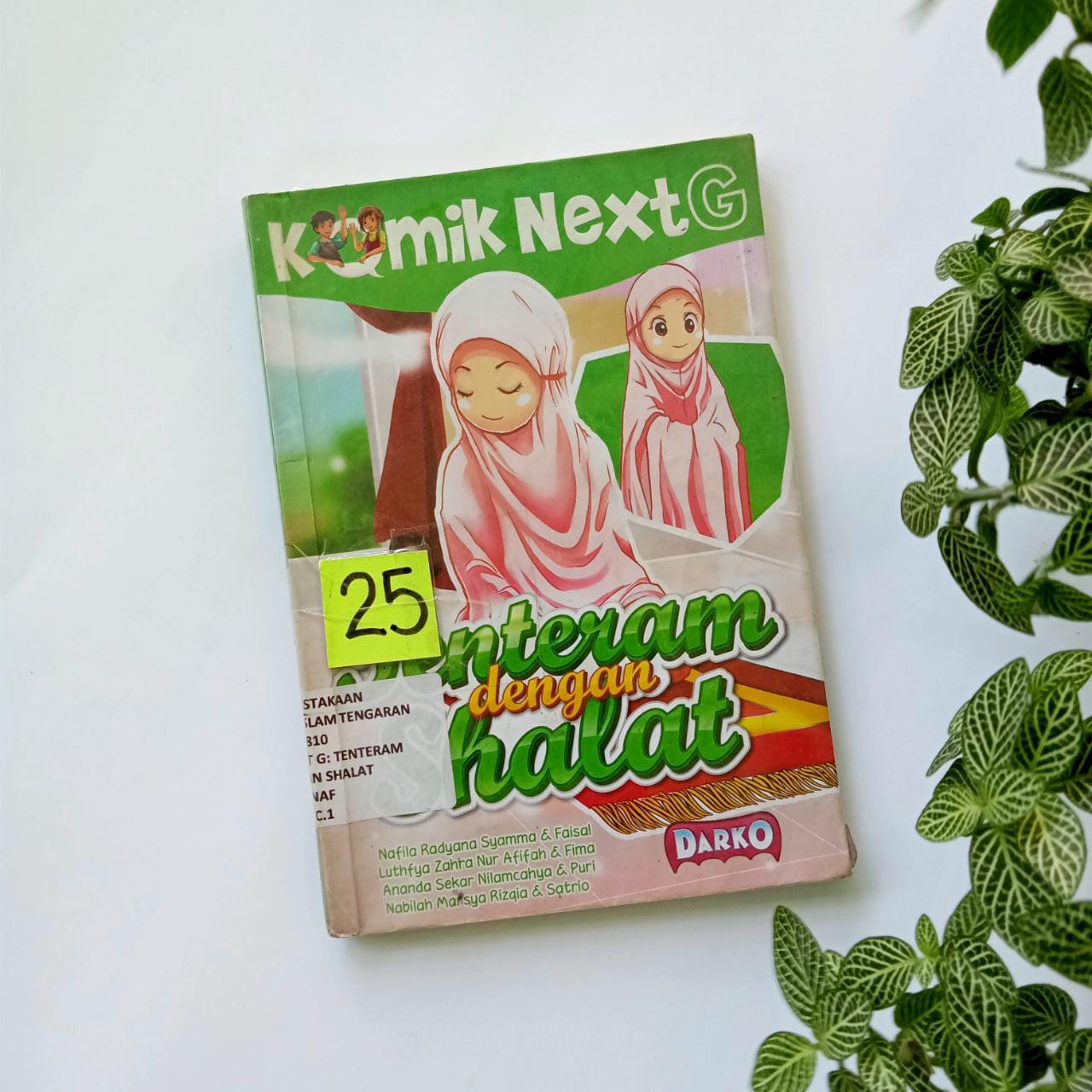 Sampul buku KOMIK NEXT G : TENTERAM DENGAN SHALAT
