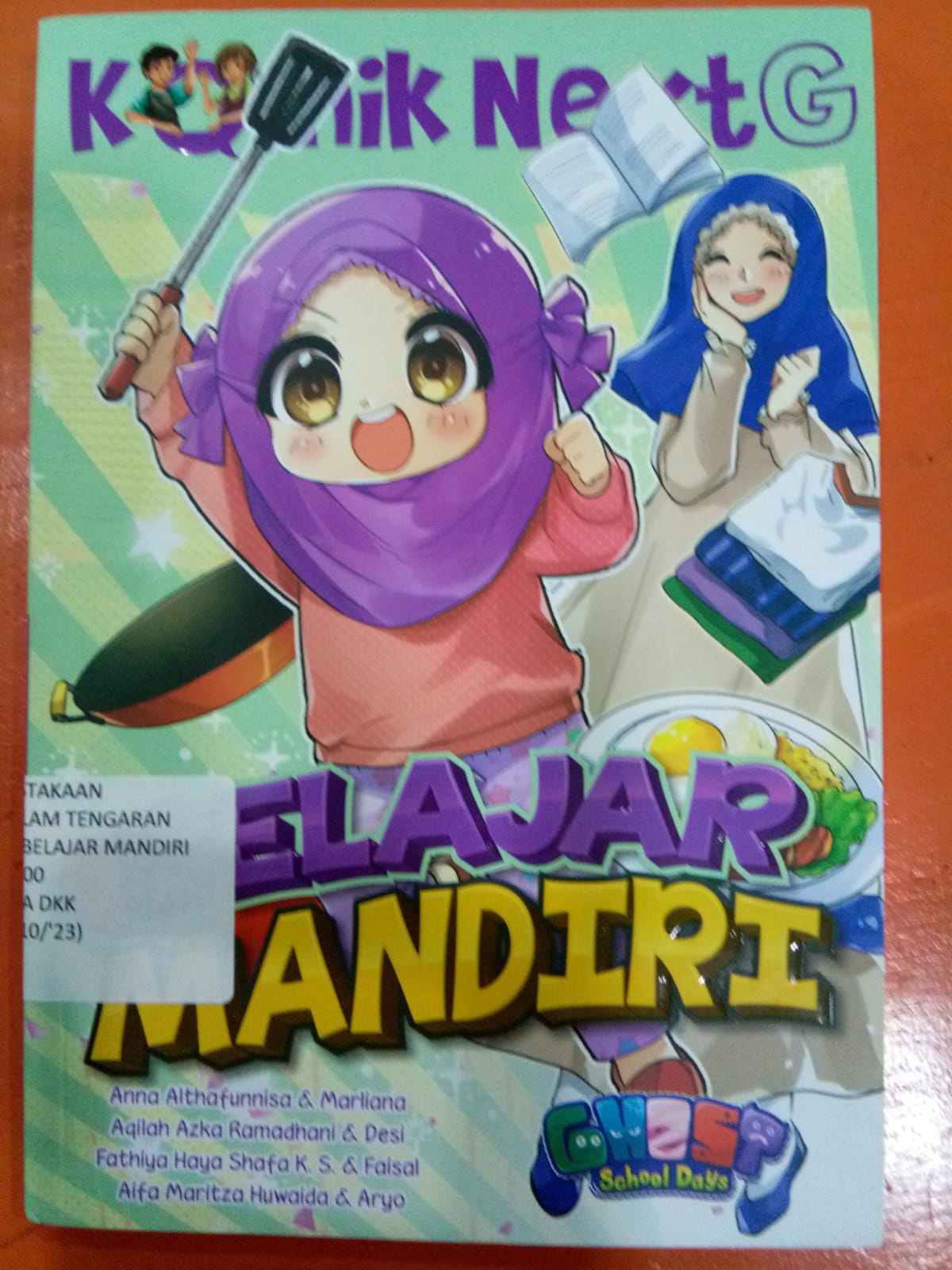 Sampul buku KOMIK NEXT G : BELAJAR MANDIRI ( 23 ) 10/'23