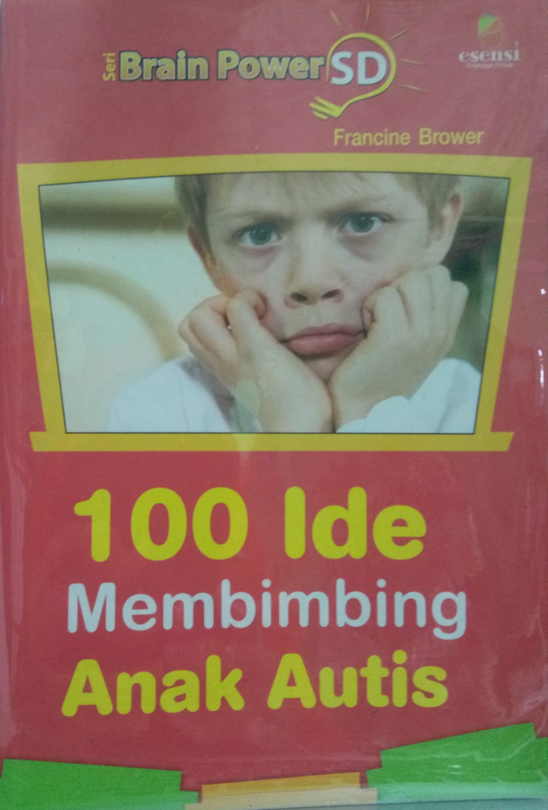 Sampul buku 100 IDE MEMBIMBING ANAK AUTIS