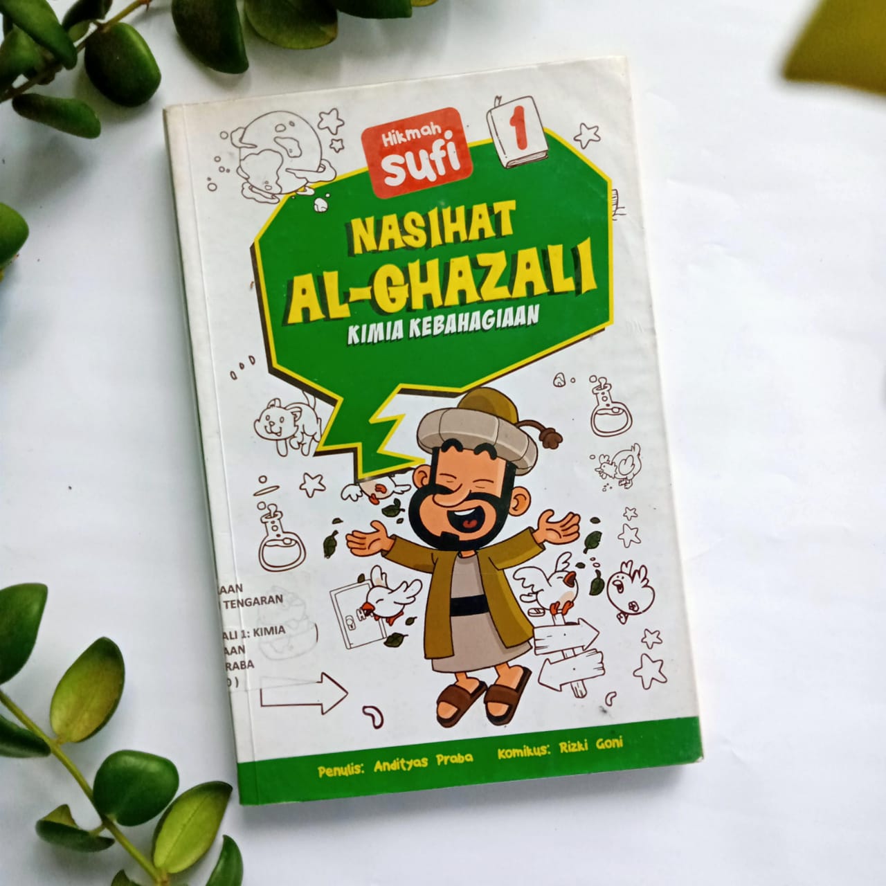 Sampul buku NASIHAT AL-GHAZALI 1: KIMIA KEBAHAGIAAN