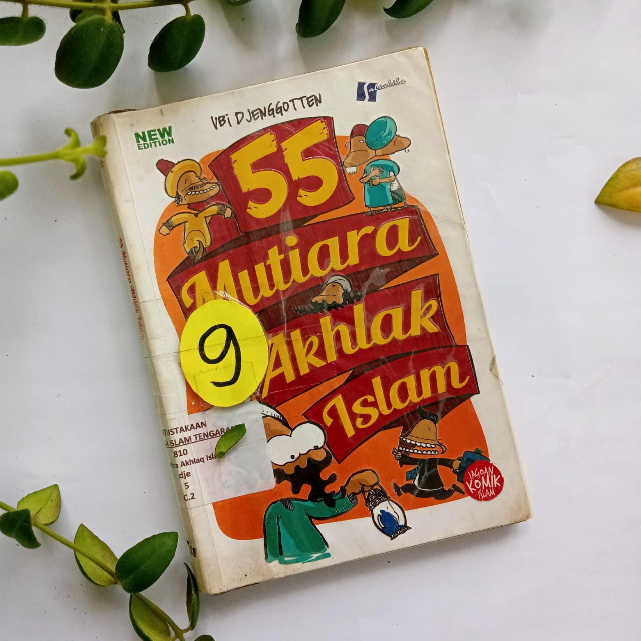 Sampul buku 55 MUTIARA AKHLAK ISLAM (9)