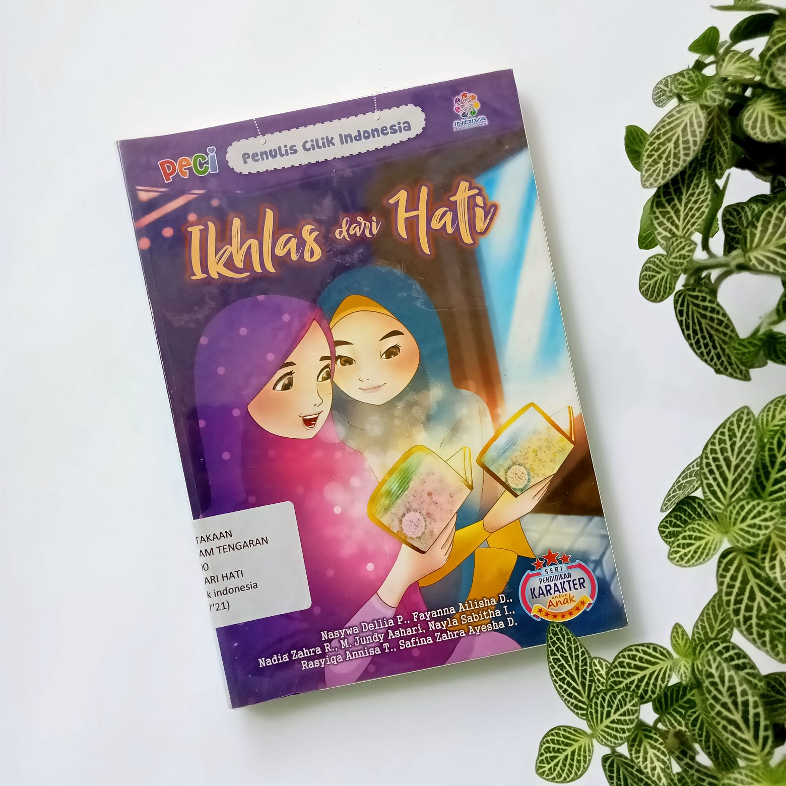 Sampul buku PECI : IKHLAS DARI HATI