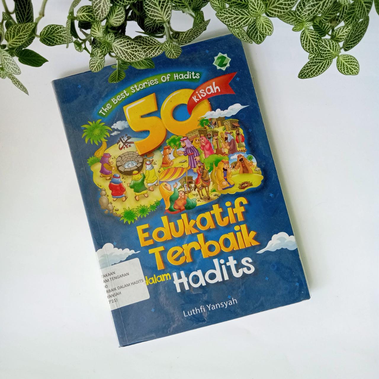 Sampul buku 50 MUTIARA KISAH EDUKATIF ISLAMI