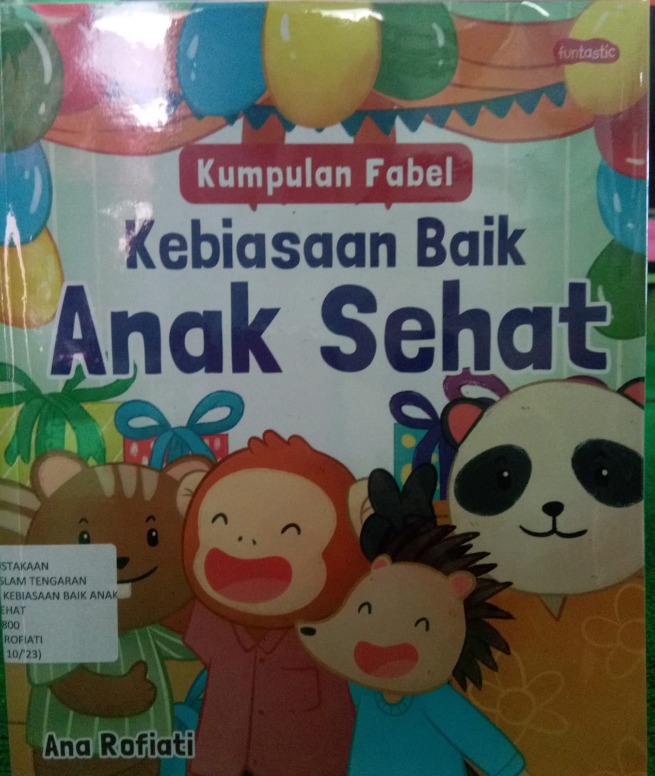 Sampul buku KUMPULAN FABEL : KEBIASAAN BAIK ANAK SEHAT