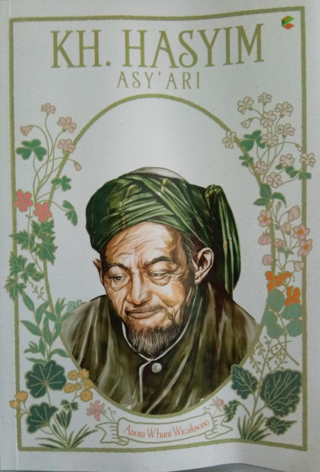 Sampul buku KH.HASYIM ASY'ARI