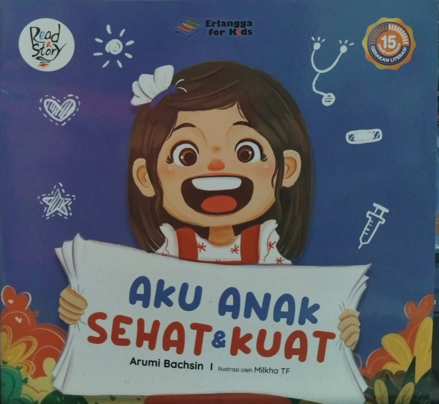 Sampul buku AKU ANAK SEHAT & KUAT
