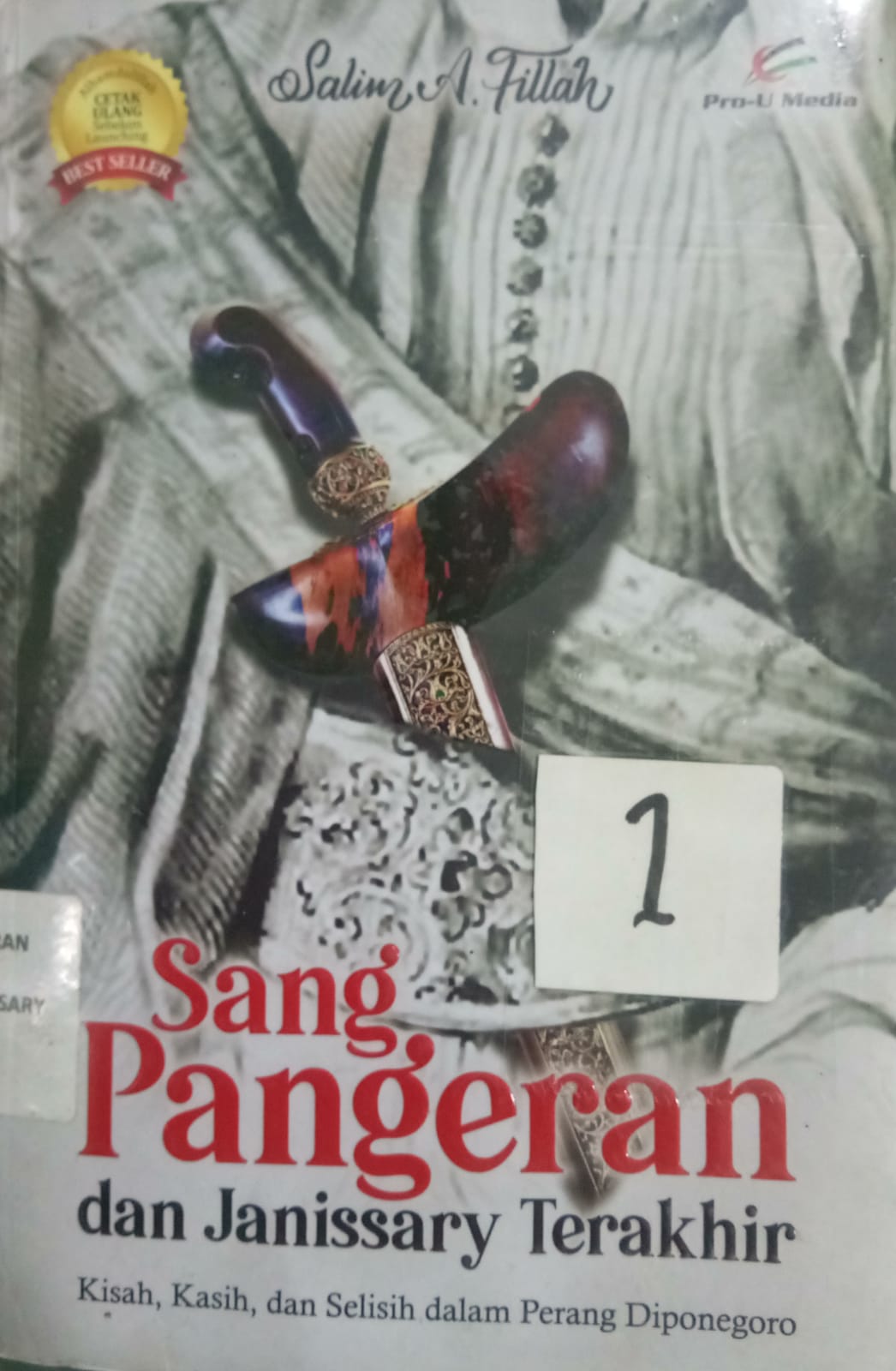 Sampul buku SANG PANGERAN DAN JANISSARY TERAKHIR (1 )
