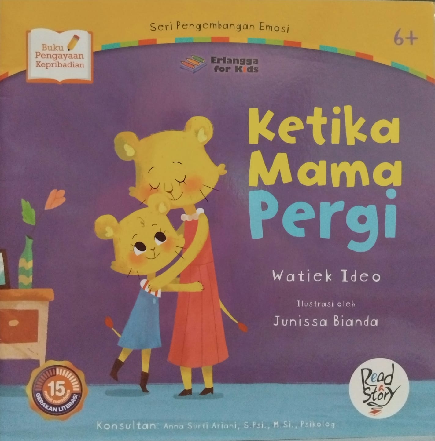 Sampul buku Seri Pengembangan Emosi : KETIKA MAMA PERGI