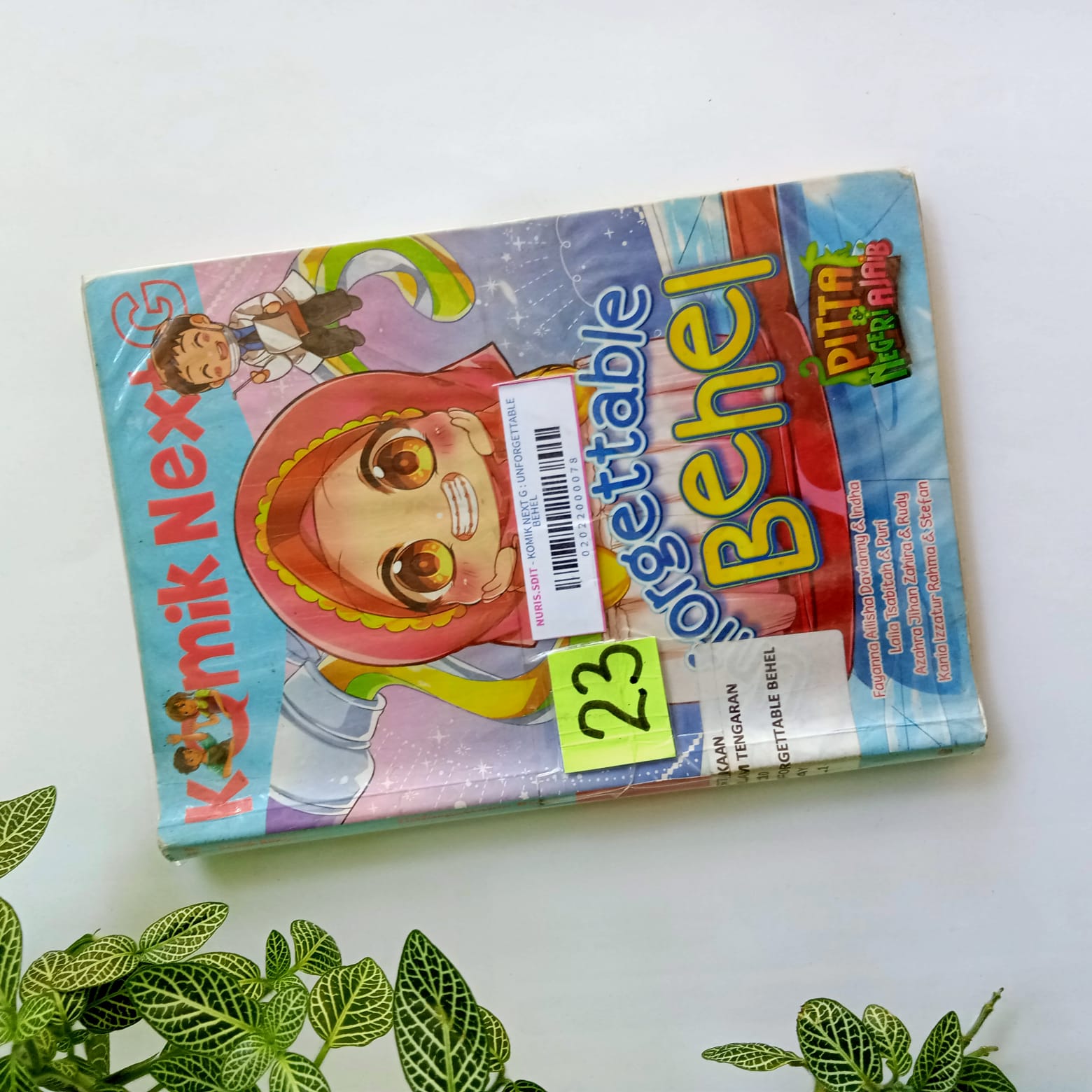 Sampul buku KOMIK NEXT G : UNFORGETTABLE BEHEL