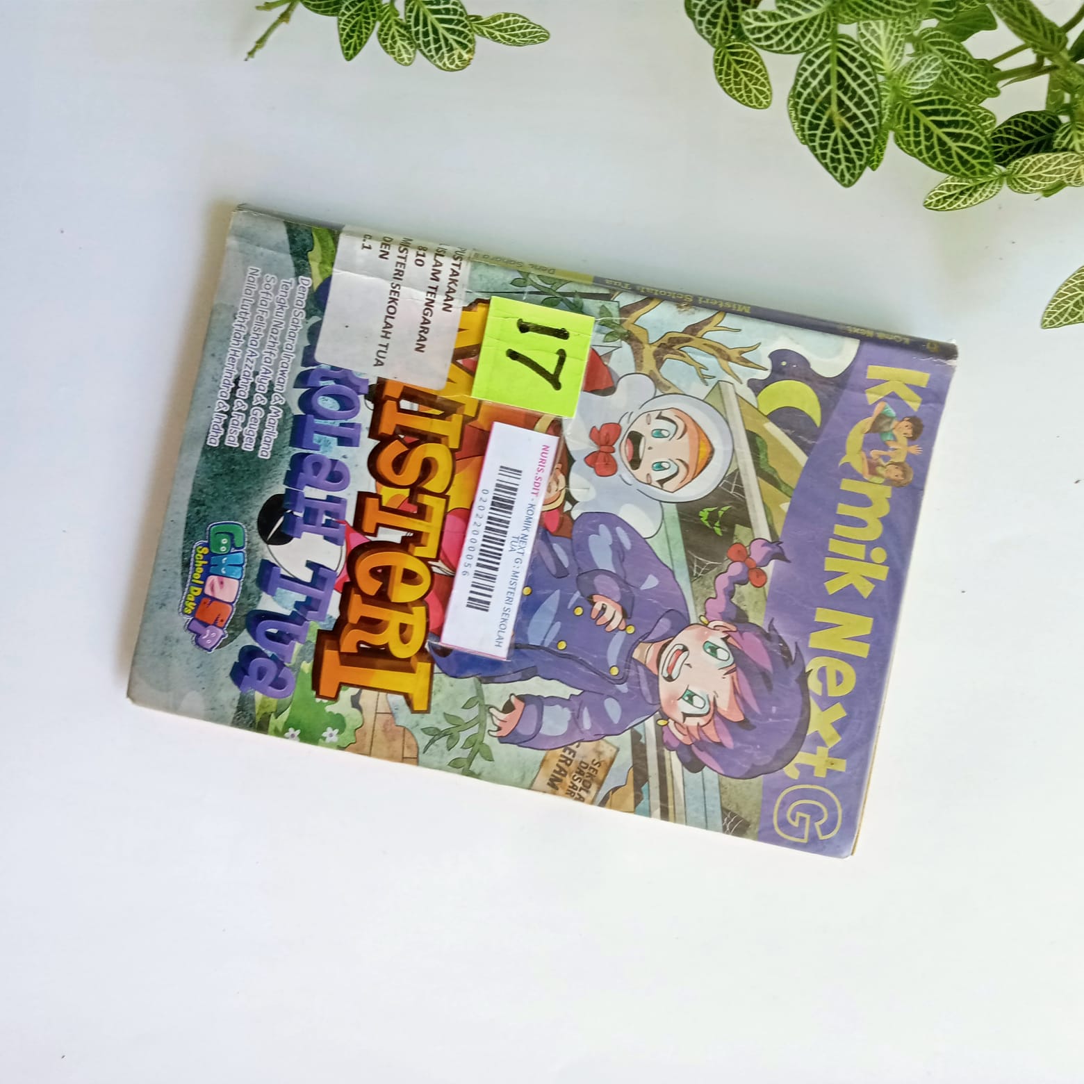 Sampul buku KOMIK NEXT G : MISTERI SEKOLAH TUA