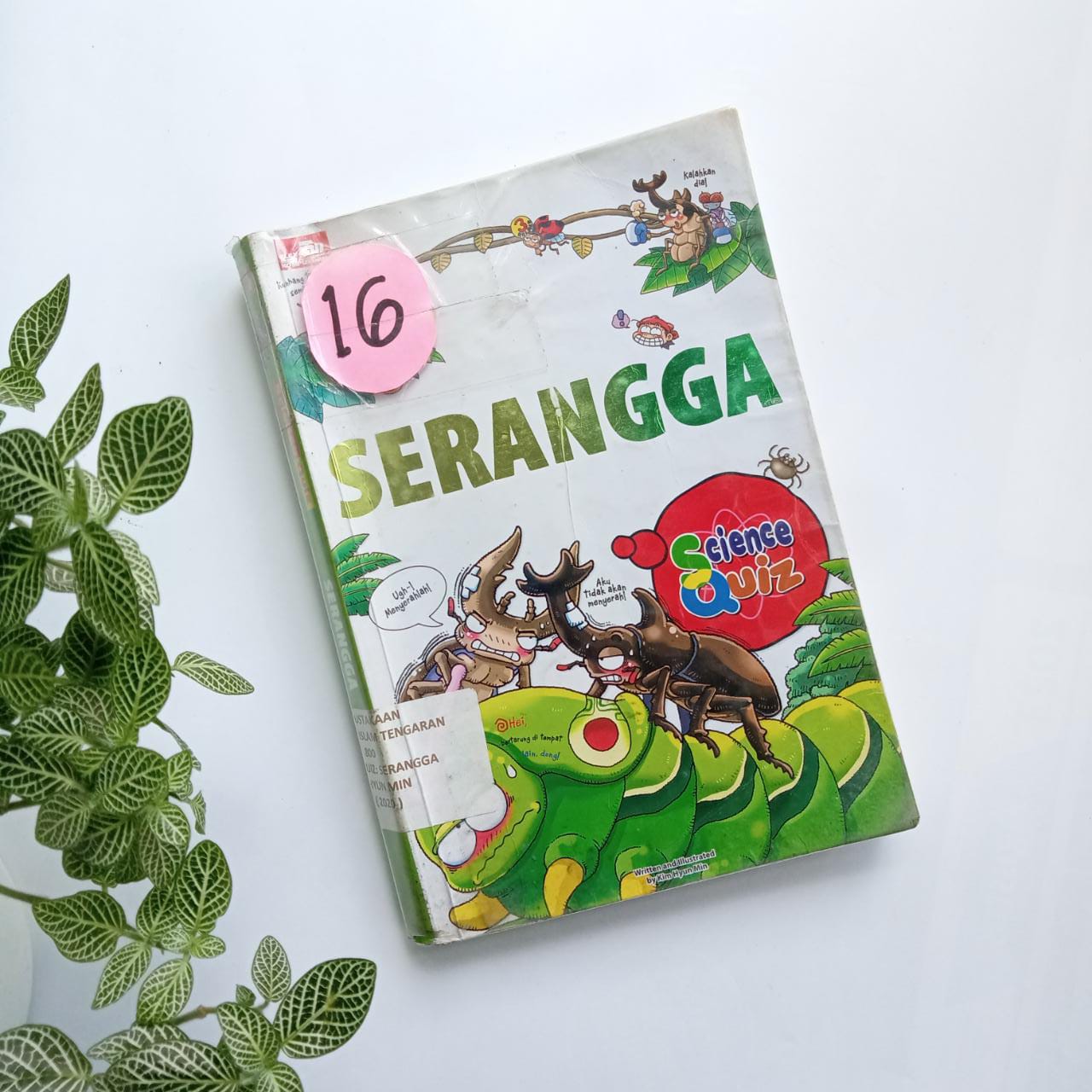 Sampul buku KOMIK SCIENCE QUIZ : SERANGGA ( 16 )