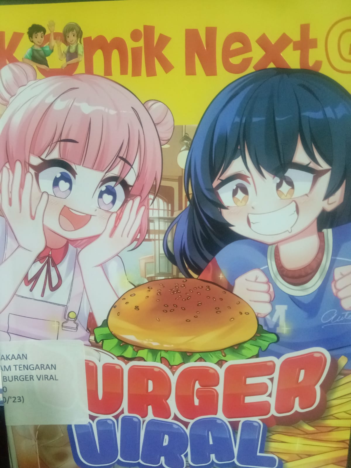 Sampul buku KOMIK NEXT G : BURGER VIRAL (28)
