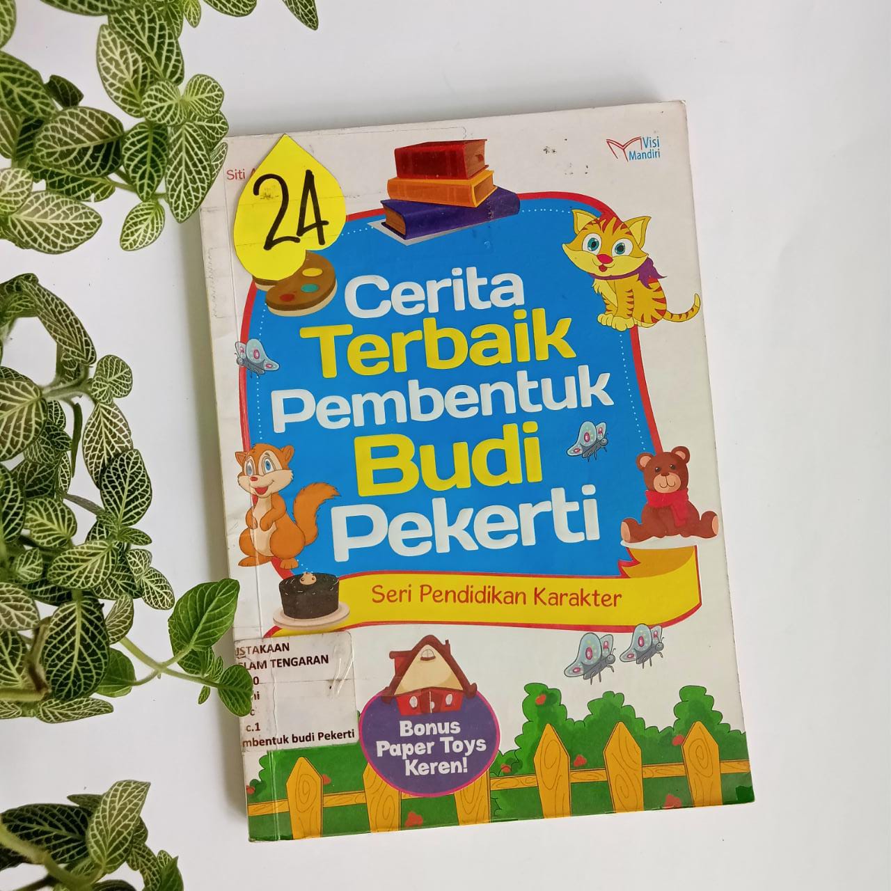 Sampul buku CERITA TERBAIK PEMBENTUK BUDI PEKERTI ( 24 )