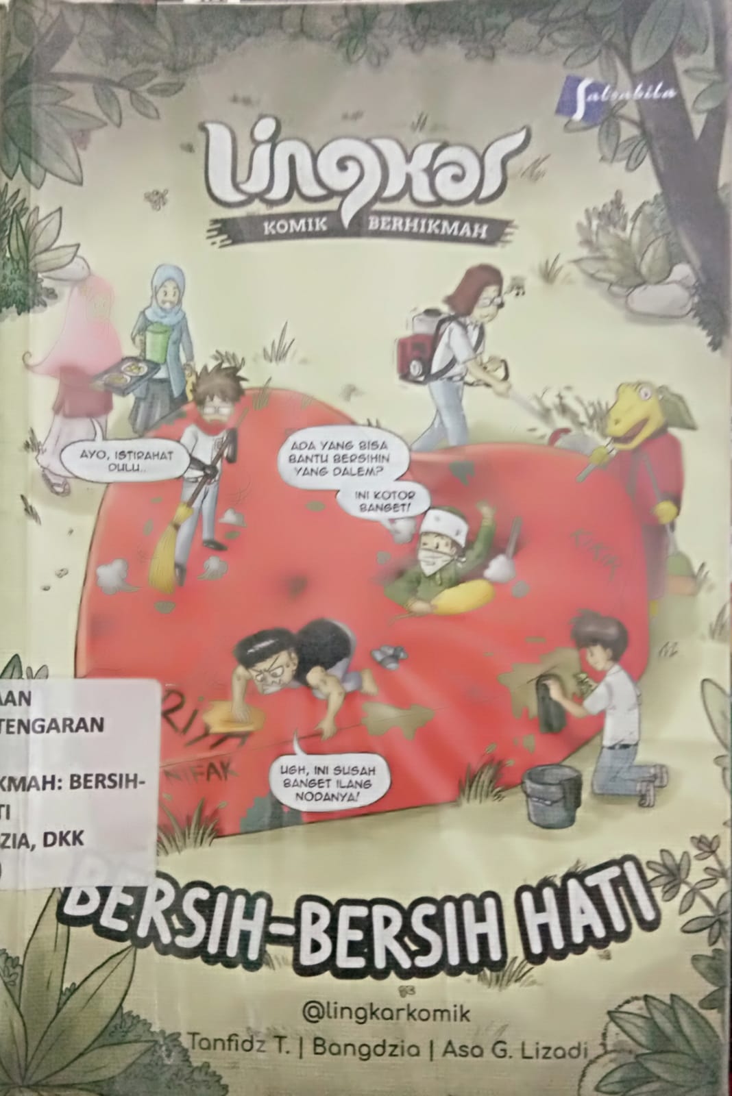 Sampul buku LINGKAR - KOMIK BERHIKMAH: BERSIH-BERSIH HATI C.1