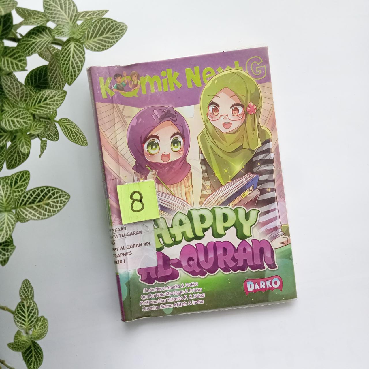 Sampul buku KOMIK NEXT G : HAPPY AL-QUR'AN (8)
