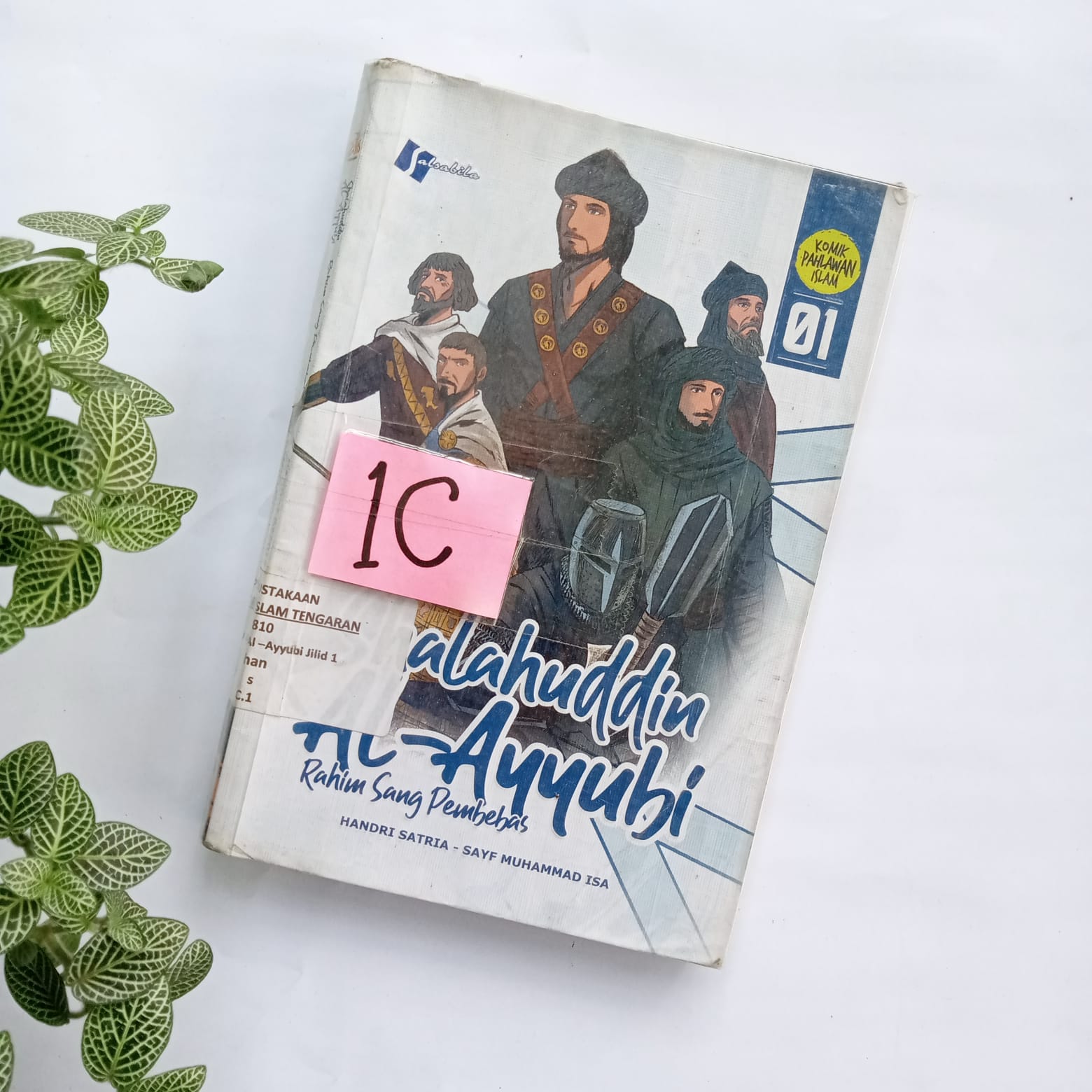 Sampul buku KOMIK SHALAHUDDIN AL AYYUBI VOL 1 ( 1C)