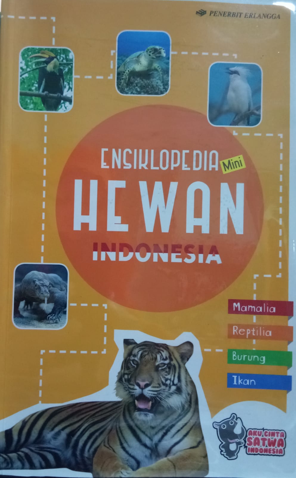 Sampul buku ENSIKLOPEDIA MINI HEWAN INDONESIA