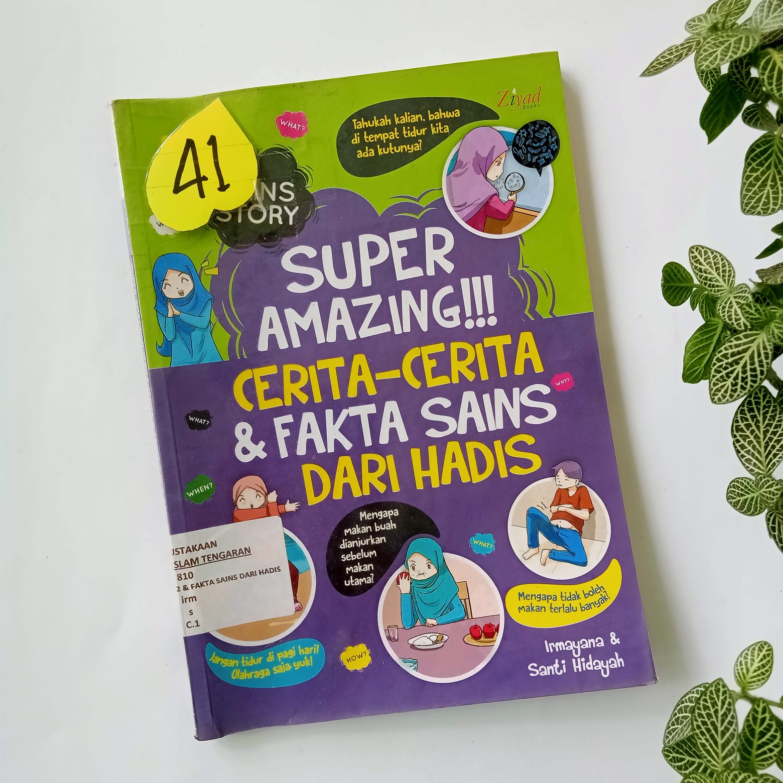 Sampul buku SUPER AMAZING!!! CERITA-CERITA & FAKTA SAINS DARI HADIS ( 41 )