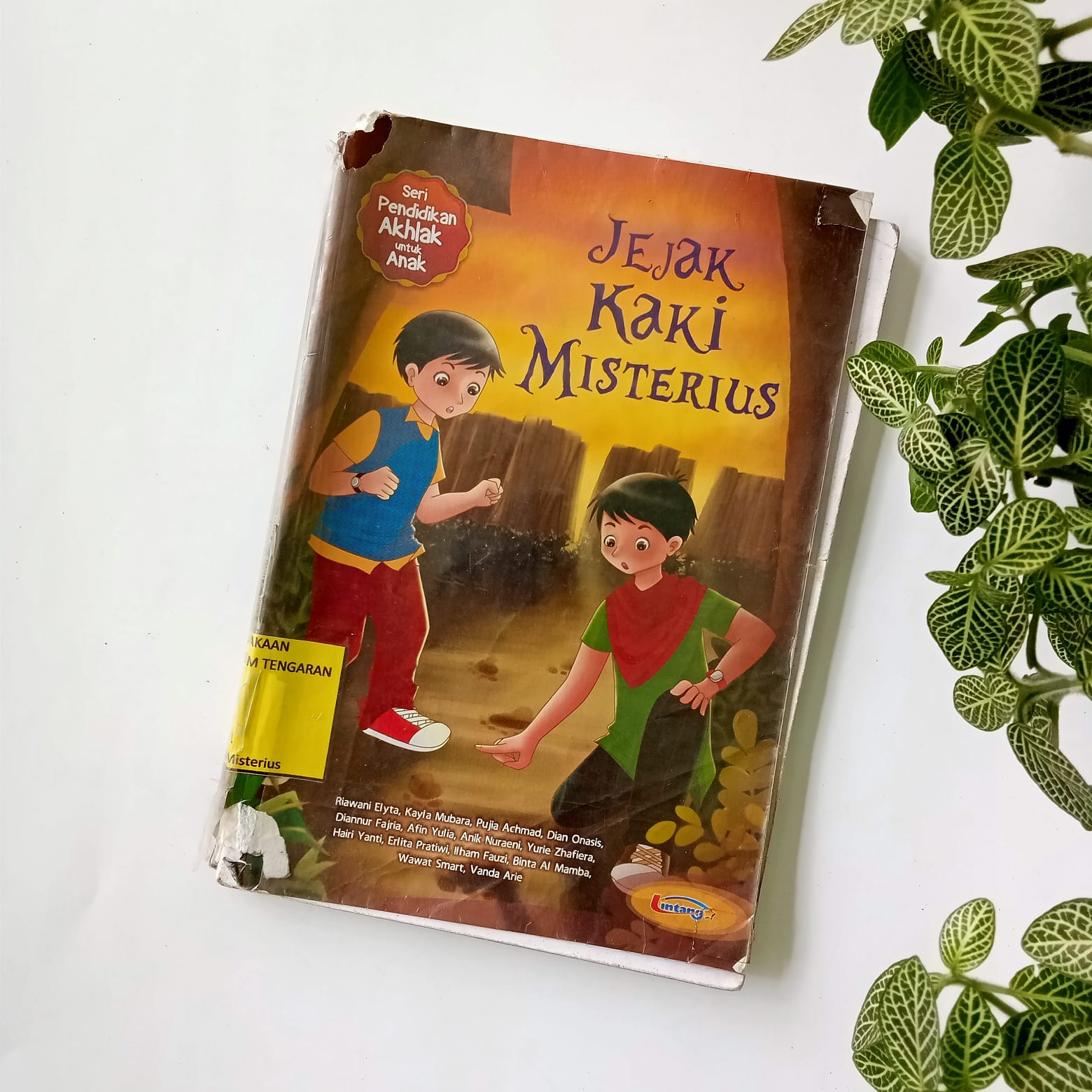 Sampul buku SERI PENDIDIKAN UNTUK ANAK: JEJAK KAKI MISTERIUS