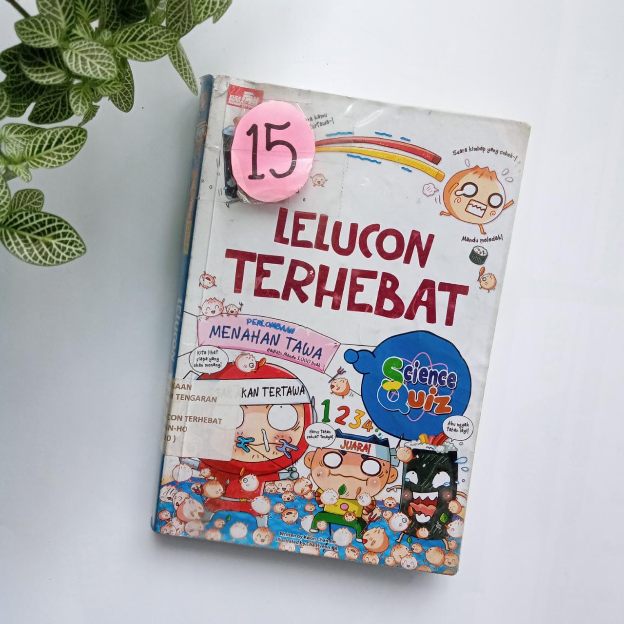 Sampul buku KOMIK SCIENCE QUIZ : LELUCON TERHEBAT ( 15 )