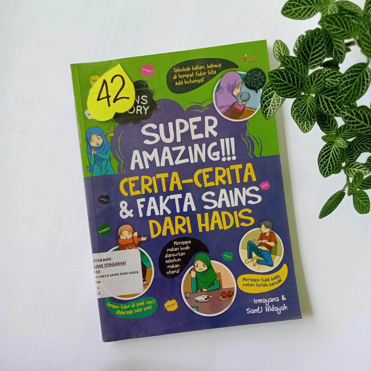 Sampul buku SUPER AMAZING!!! CERITA-CERITA & FAKTA SAINS DARI HADIS ( 42  )