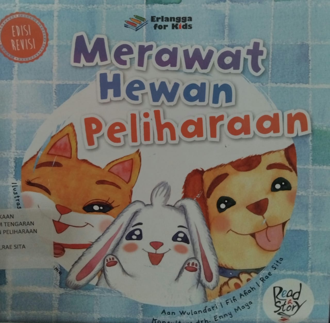 Sampul buku MERAWAT HEWAN PELIHARAAN