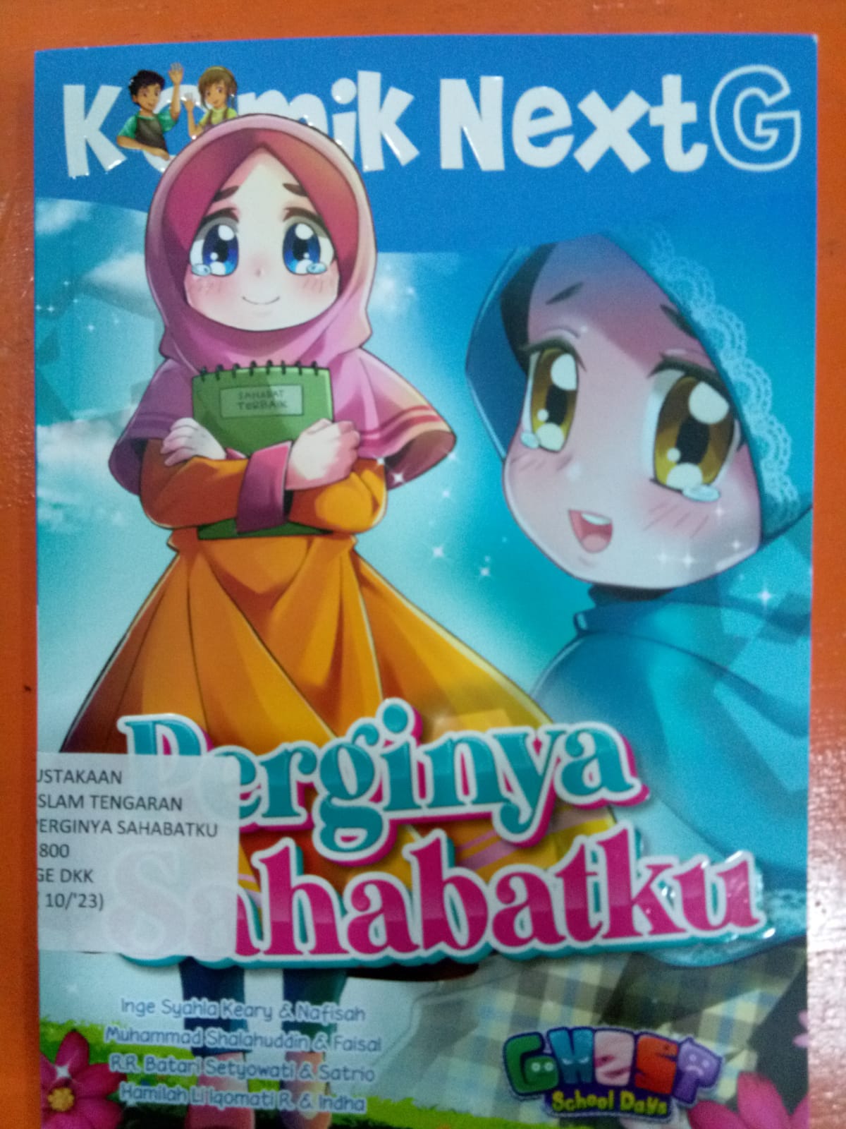 Sampul buku KOMIK NEXT G : PERGINYA SAHABATKU (17 ) 10/'23